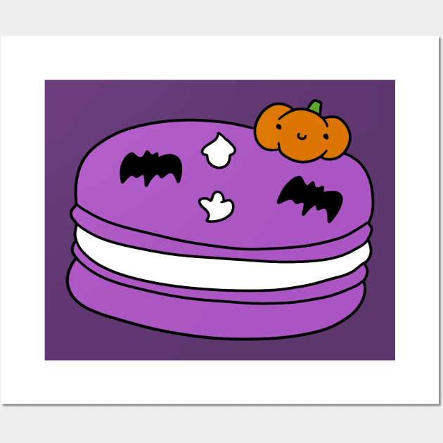 Halloween Macaroon Wall Art by saradaboru